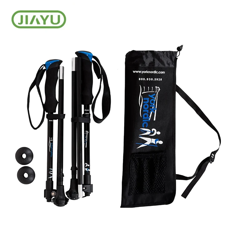 Çift sap katlanır trekking direği