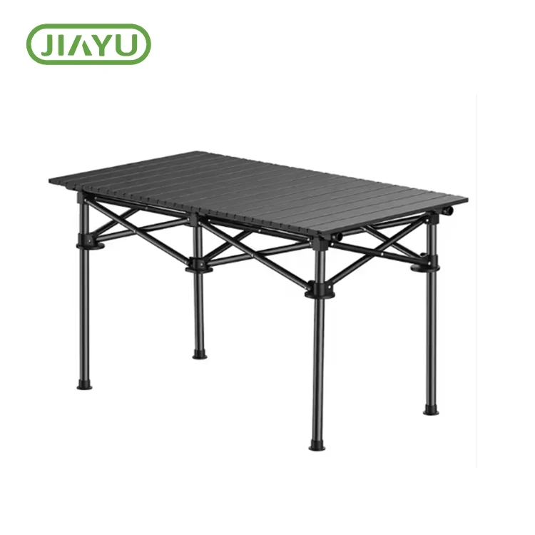 Katlanabilir metal kamp masası