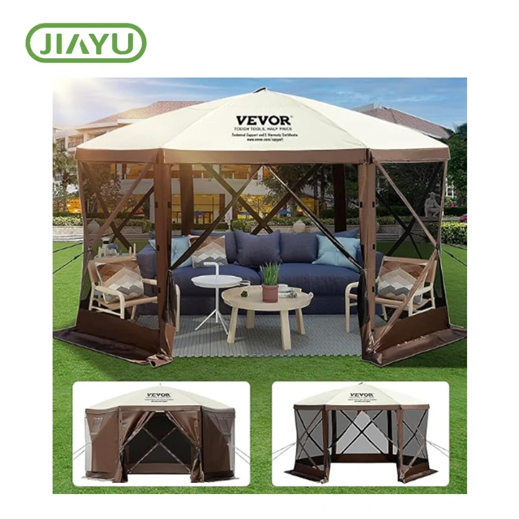 Yağmur geçirmez pergola kamp gölgelik çadırı